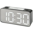 thumbnail image 1 of Unique Bargains Adjustable Brightness Digital Alarm Clock Black 6.5"L x 1.77"W x 3.14"H, 1 of 5