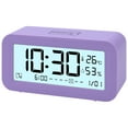 thumbnail image 1 of Unique Bargains Adjustable Volume Electric Alarm Clock Purple 5.7"L x 2.0"W x 3.3"H, 1 of 6
