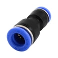 thumbnail image 1 of Unique Bargains Air Compressor 8mm to 10mm Pipe Push in 2 Ways Straight Quick Coupler Connector, 1 of 2