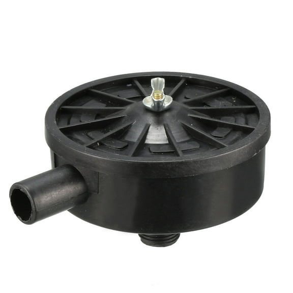Unique Bargains Air Compressor Repair Part 19.5mm Thread Muffler Black