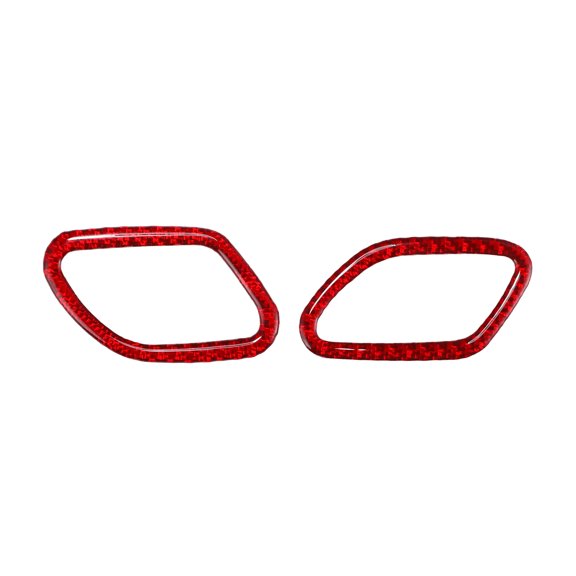 Unique Bargains Air Condition Outlet Vent Trim Cover Frame for Cadillac CTS Dashboard (Front Left Front Right) Interior Air Outlet Vent Frame Trim Sticker 1 Pair