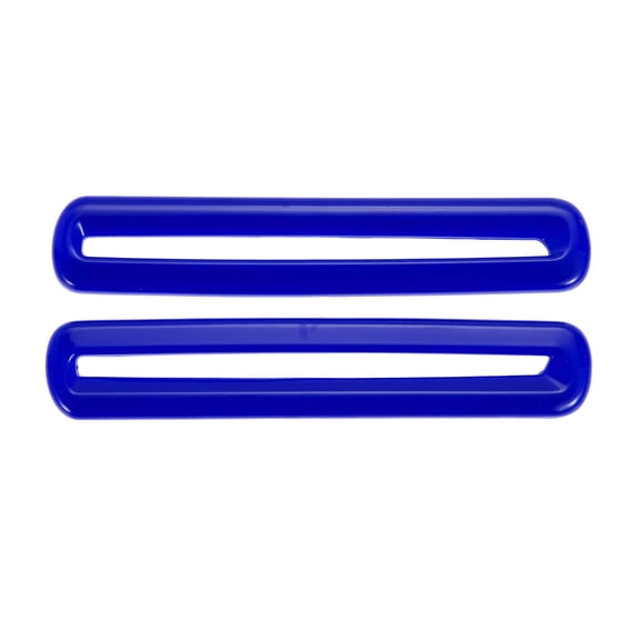 Unique Bargains Air Condition Outlet Vent Trim Cover Frame for Dodge Challenger 2015-2023 Front Left Front Right Interior Air Outlet Vent Frame Trim Sticker Blue 2Pcs