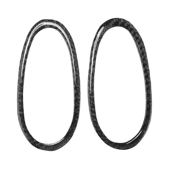 Unique Bargains Air Condition Outlet Vent Trim Cover Frame for Dodge Durango Dashboard (Front Left Front Right) Interior Air Outlet Vent Frame Trim Sticker 1 Pair