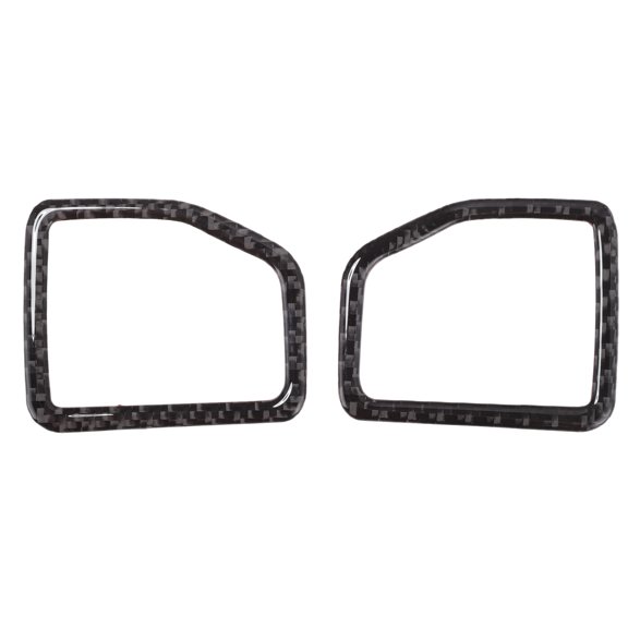 Unique Bargains Air Condition Outlet Vent Trim Cover Frame for Infiniti G35 2005-2006 Instrument Panel Model B Interior Air Outlet Vent Frame Trim Sticker 1 Pair