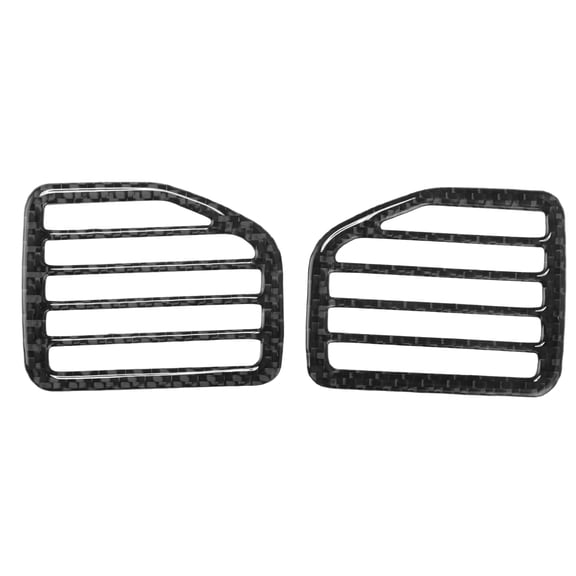 Unique Bargains Air Condition Outlet Vent Trim Cover Frame for Infiniti G35 2005-2006 Instrument Panel Model A Interior Air Outlet Vent Frame Trim Sticker 1 Pair