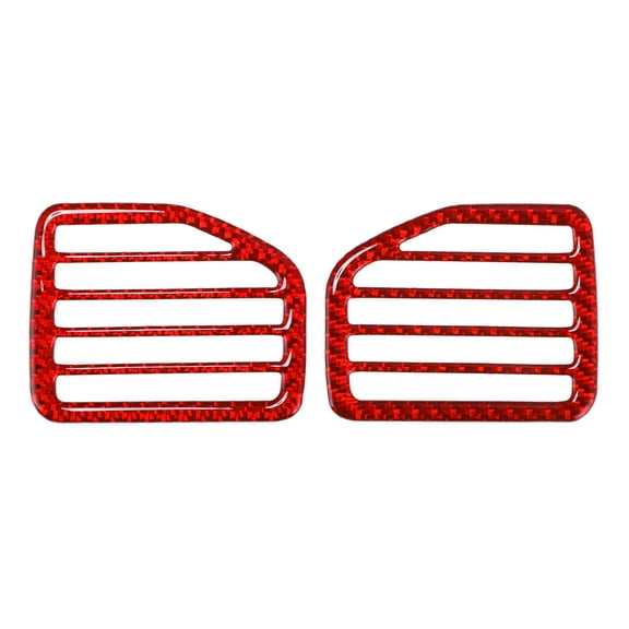Unique Bargains Air Condition Outlet Vent Trim Cover Frame for Infiniti G35 Instrument Panel Model A Interior Air Outlet Vent Frame Trim Sticker 1 Pair