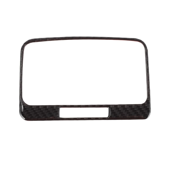Unique Bargains Air Condition Outlet Vent Trim Cover Frame for Volkswagen Jetta 2012-2018 Rear Interior Air Outlet Vent Frame Trim Sticker Carbon Fiber Black 1 Pcs