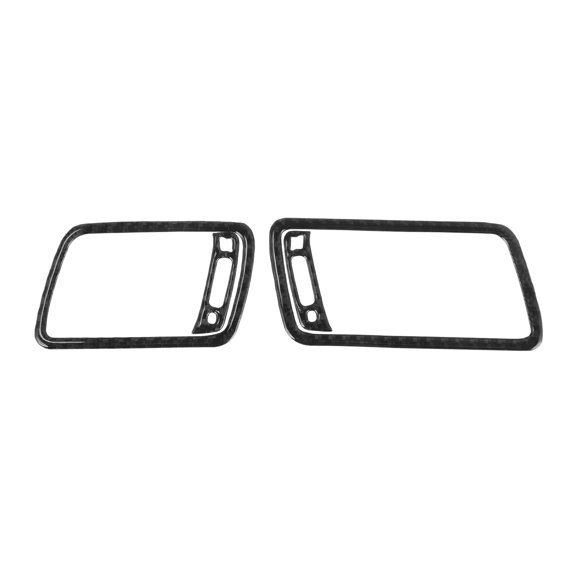 Unique Bargains Air Condition Outlet Vent Trim Cover Frame for Volkswagen Passat B6 2006-2011 Dashboard (Front Left Right) Interior Air Outlet Vent Frame Trim Sticker