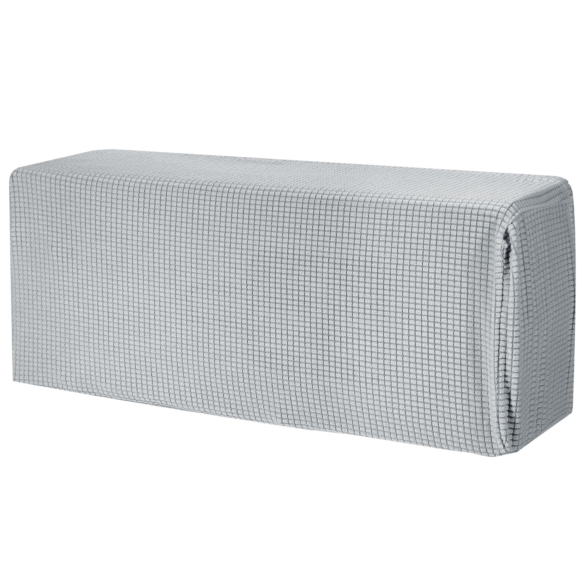Unique Bargains Air Conditioner Cover Knitted Elastic Cloth Dustproof 80-86cm Gray