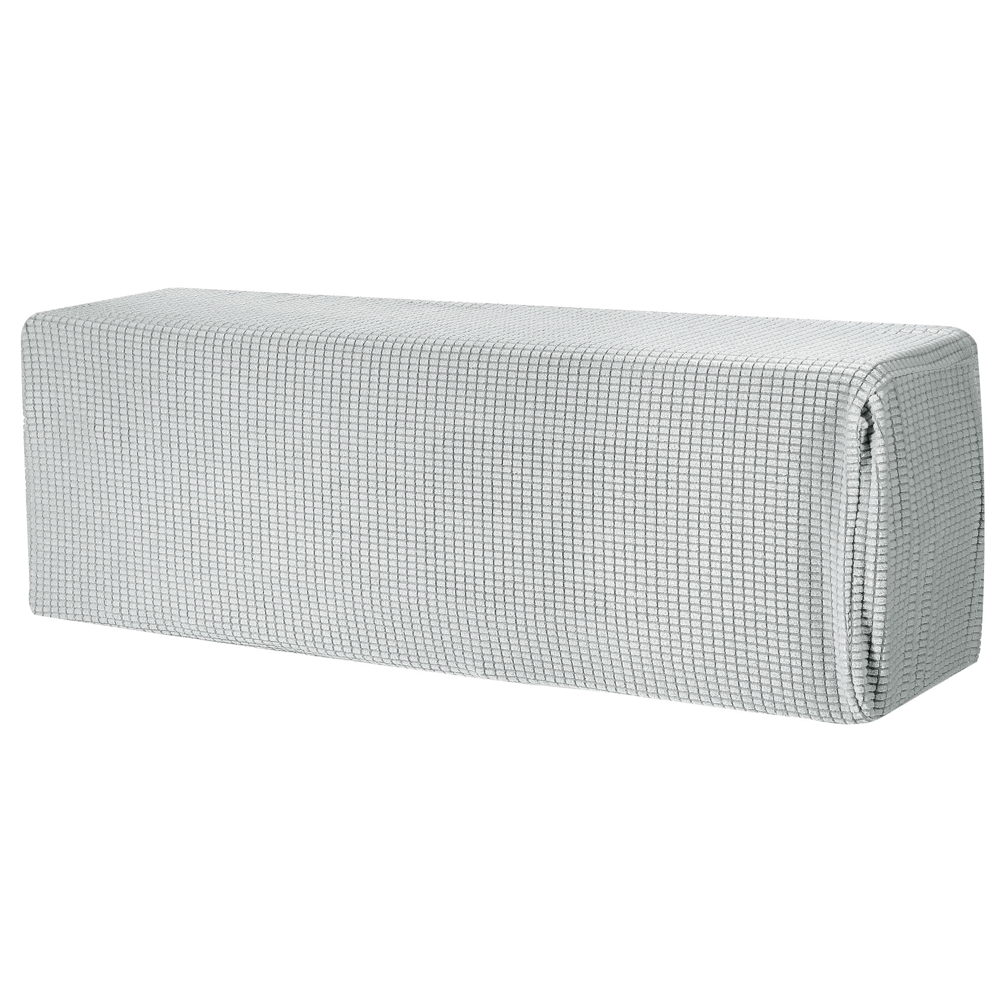 Unique Bargains Air Conditioner Cover Knitted Elastic Cloth Dustproof 88-95cm Gray