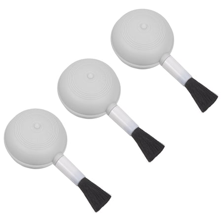 Unique Bargains Air Dust Blower and Soft Brush 3Pack 20mm Keyboard Cleaning Brush for Laptop Computer Screens Gray