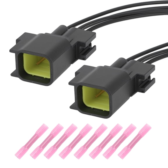 Unique Bargains Air Fuel / Oxygen Sensor Wire Harness for Jeep Cherokee 3.2L 5161925AA Air Fuel Ratio O2 Oxygen Sensor Wire Harness Connector Pigtail 4 Pin 20" Length