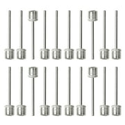 Unique Bargains 20Pcs Air Pump Needles for Ball, Stainless Steel Sports Inflation Needle, Inflatable Needles Inflating for Basketball Football Volleyball Soccer