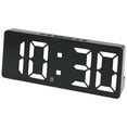 thumbnail image 1 of Unique Bargains Alarm Clock Black Housing and White Light 6.1"L x 0.9"W x 2.5"H, 1 of 6