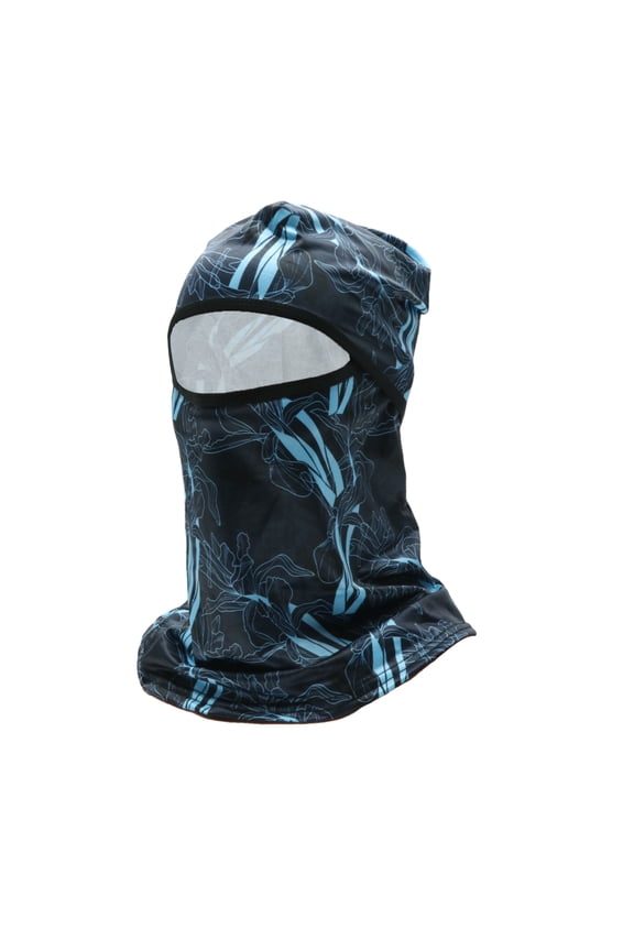 All Inclusive UV Face Shield Polyester Pattern Multipurpose Neck Gaiter Mask Sun Protection Breathable Gray 1 Pcs