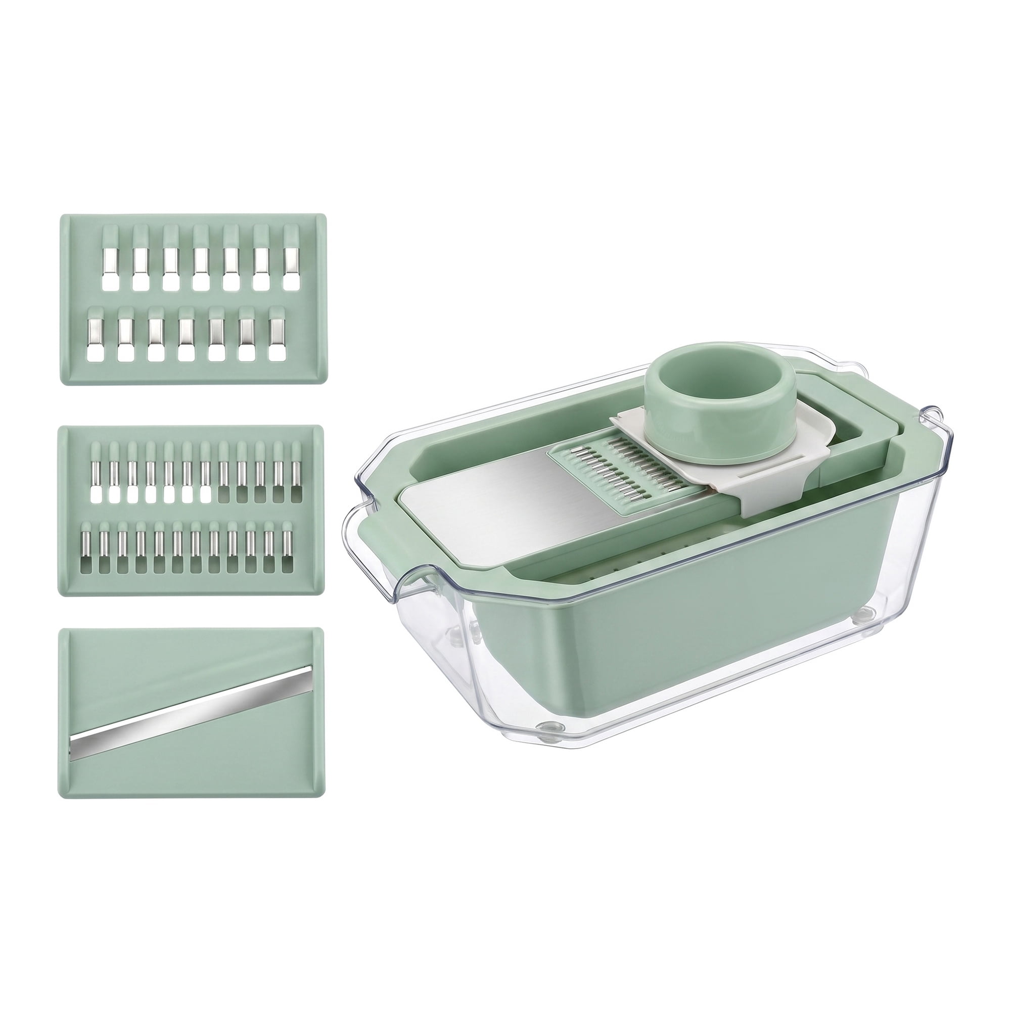 Unique Bargains All-in-One Kitchen Slicer and Chopper for Cooking 3 in 1(C) 13.6x8.3in