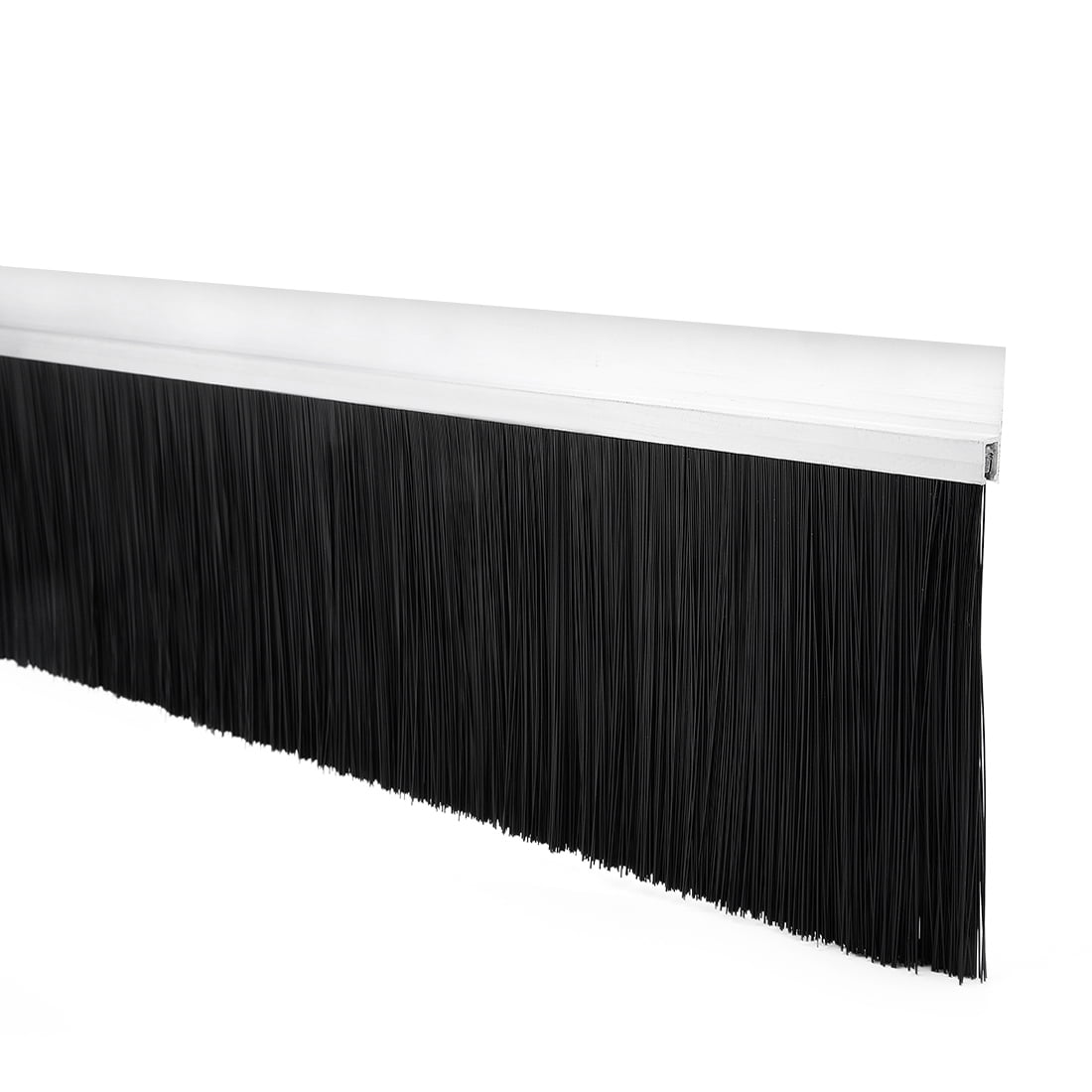 Unique Bargains Aluminum Alloy Door Bottom Sweep Nylon Brush Seal 39.37" x 5.83"