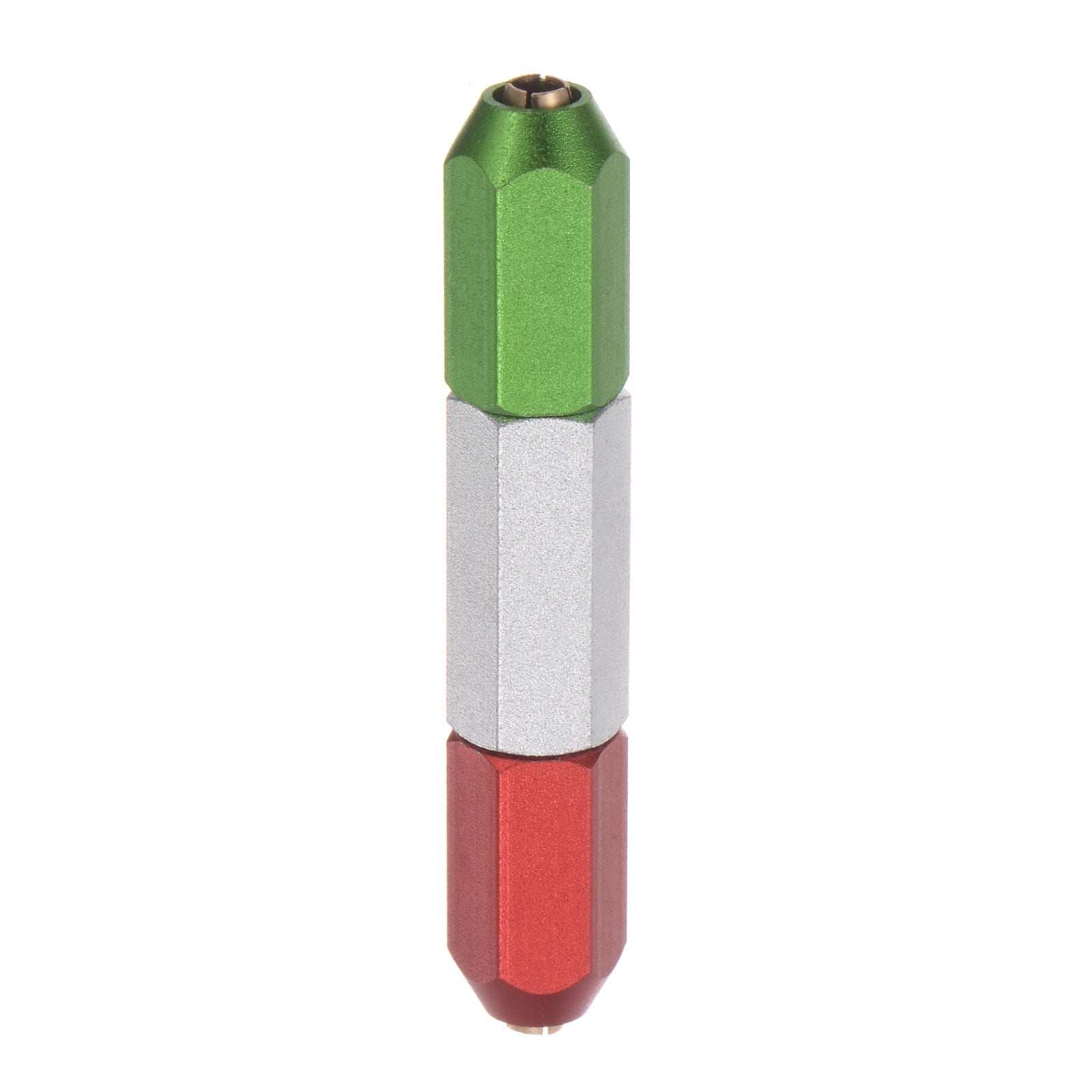 Unique Bargains Aluminum Alloy Pin Gage Handle with Go No Go Functionality Silver 3-4mm