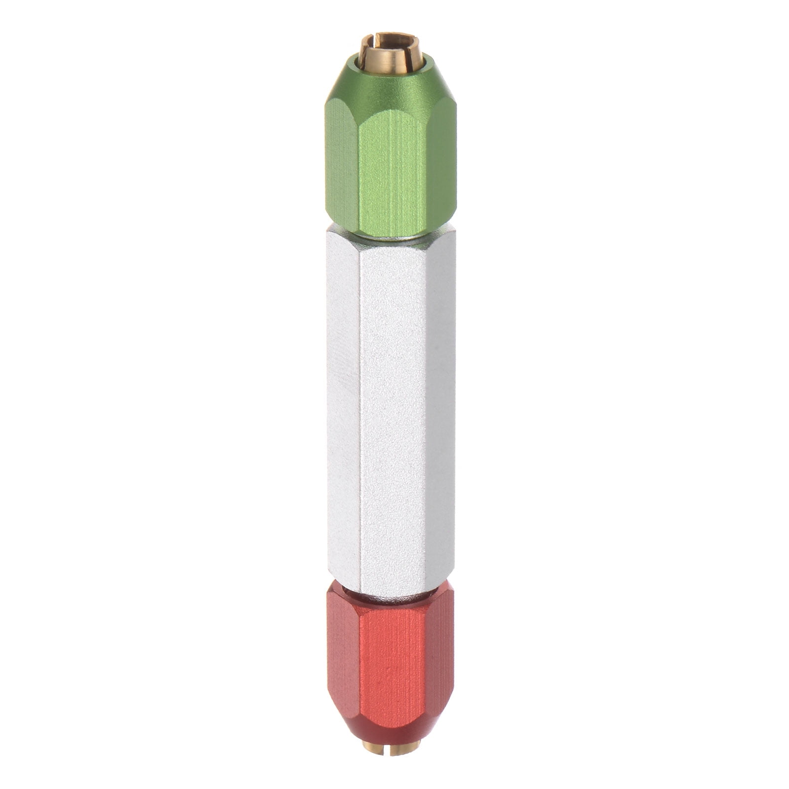 Unique Bargains Aluminum Alloy Pin Gage Handle with Go No Go Functionality Silver 5-6mm