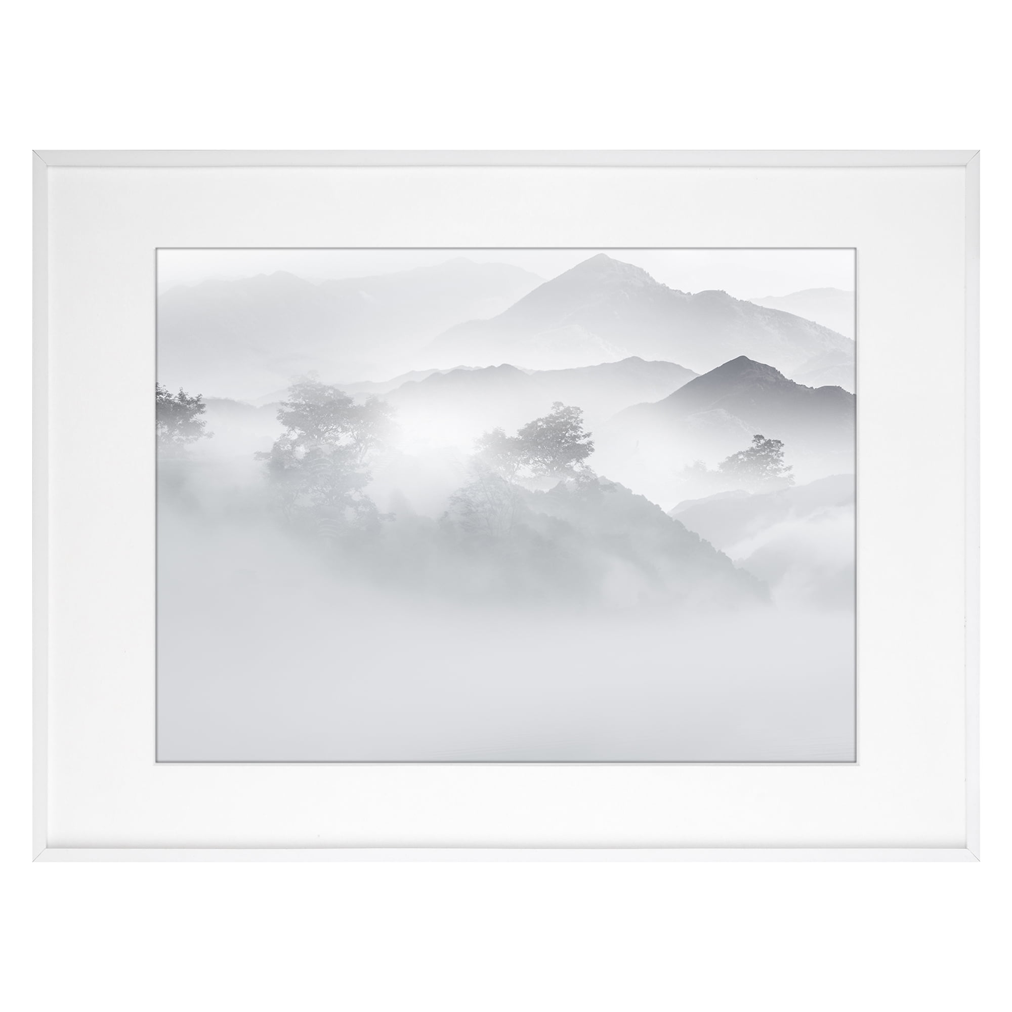 Unique Bargains Aluminum Picture Frame for Photo Tabletop Display 12x16 White