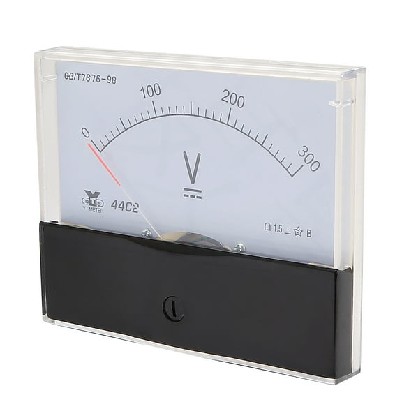 Unique Bargains Analog Panel Voltmeter DC 0 - 300V Measuring Range 1.5 Accuracy 44C2