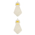 thumbnail image 1 of Unique Bargains Animal Hanging Soft Absorbent Hand Towel Yellow Duck 15" x 8", 1 of 5
