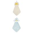 thumbnail image 1 of Unique Bargains Animal Hanging Soft Absorbent Hand Towel Yellow Duck/Green Penguins 15"x8", 1 of 5
