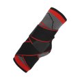thumbnail image 1 of Unique Bargains Ankle Support Braces Unisex Adjustable Compression Ankle Brace for Sports One Size Fits Most Red, 1 of 7