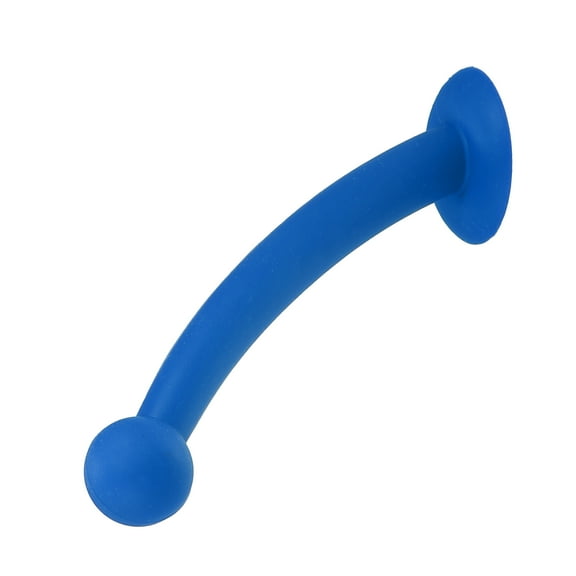 Unique Bargains Antenna Shape Roof Ornament Top Stickers Exterior Decoration for Car Motorcycle Bike Helmets Blue