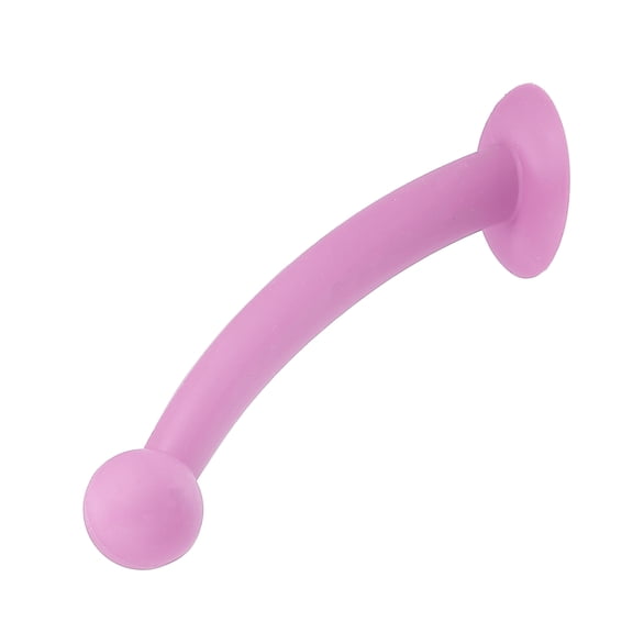 Unique Bargains Antenna Shape Roof Ornament Top Stickers Exterior Decoration for Car Motorcycle Bike Helmets Light Pink