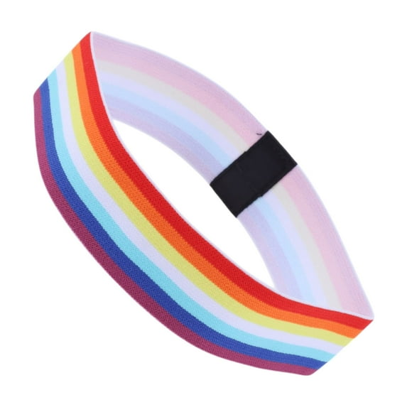 Unique Bargains Anti-Slip Headband Elastic Headband for Sport Assorted Color 1 Pc