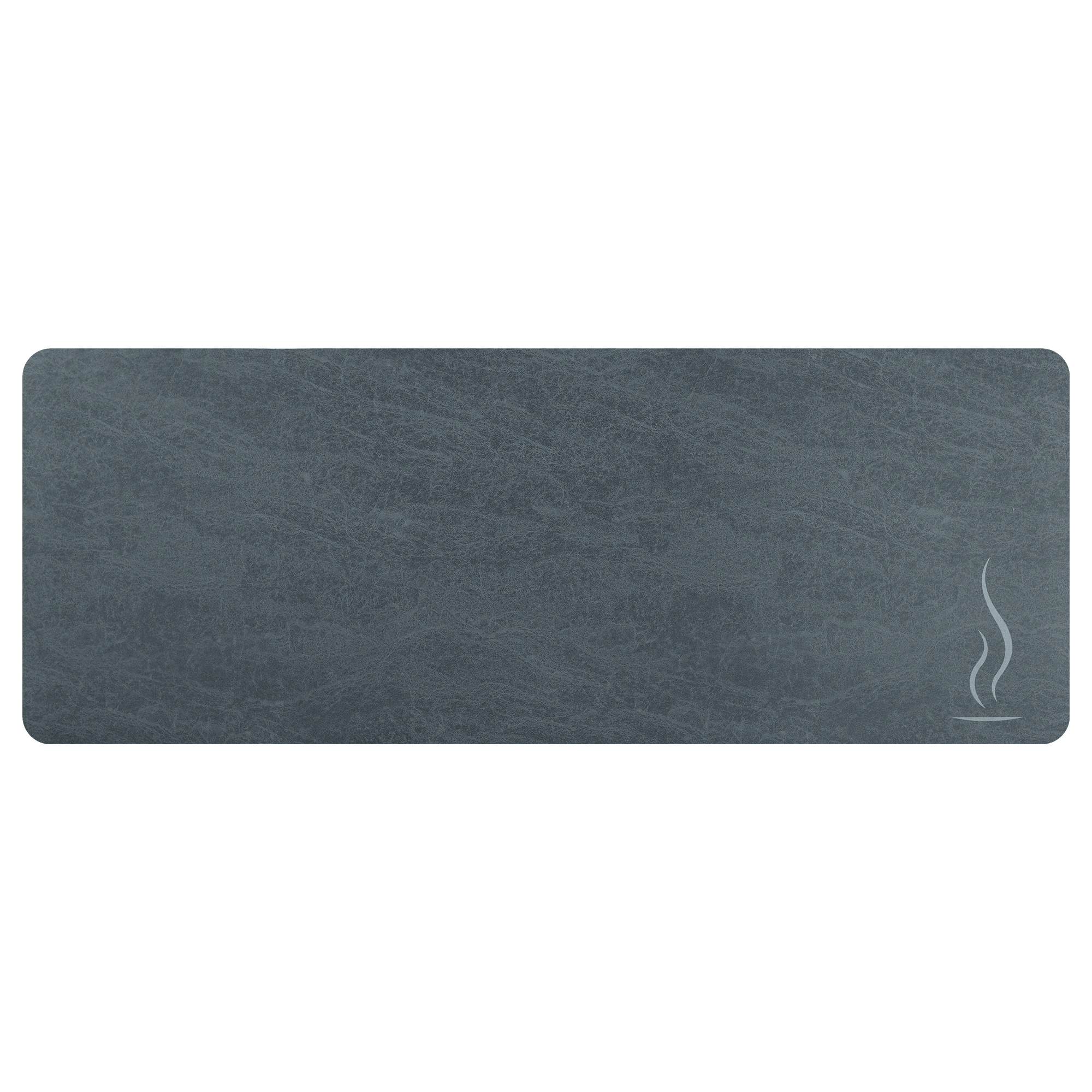 Unique Bargains Anti Slip Kitchen Mat Cushioned Waterproof Kitchen Mats Navy Blue 18"x47"