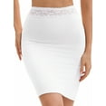 thumbnail image 1 of Unique Bargains Anti-Static Half Slips for Women Soft Underskir S White, 1 of 6