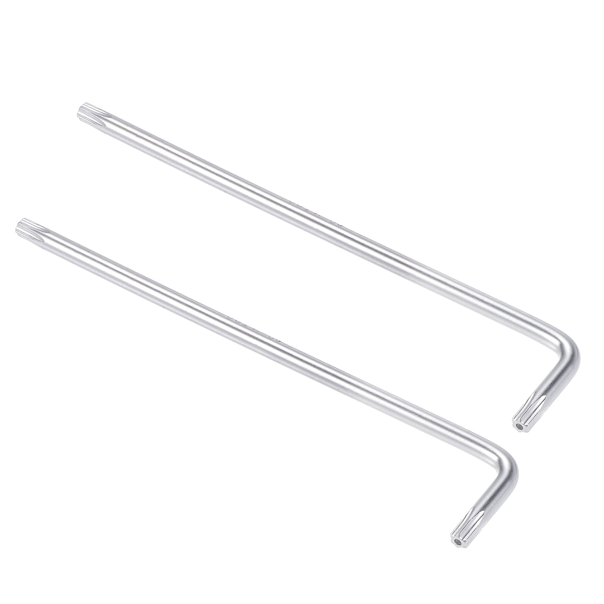 Unique Bargains Anti Tamper Torx Star Key Bit Wrench L-Shape Long Arm CR-V Steel T20