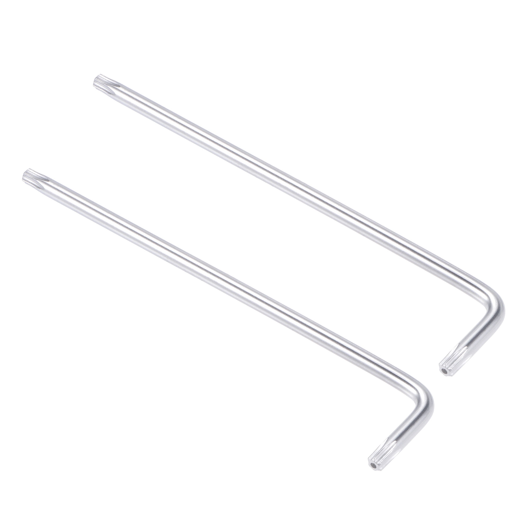 Unique Bargains Anti Tamper Torx Star Key Bit Wrench L-Shape Long Arm CR-V Steel T25