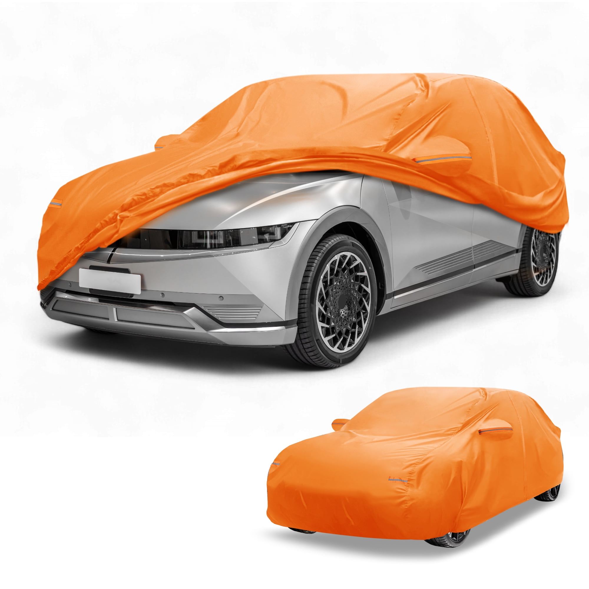 Unique Bargains Anti-UV Full Car Cover 198.82"x58.27"x58.27" for Hyundai Ioniq 5