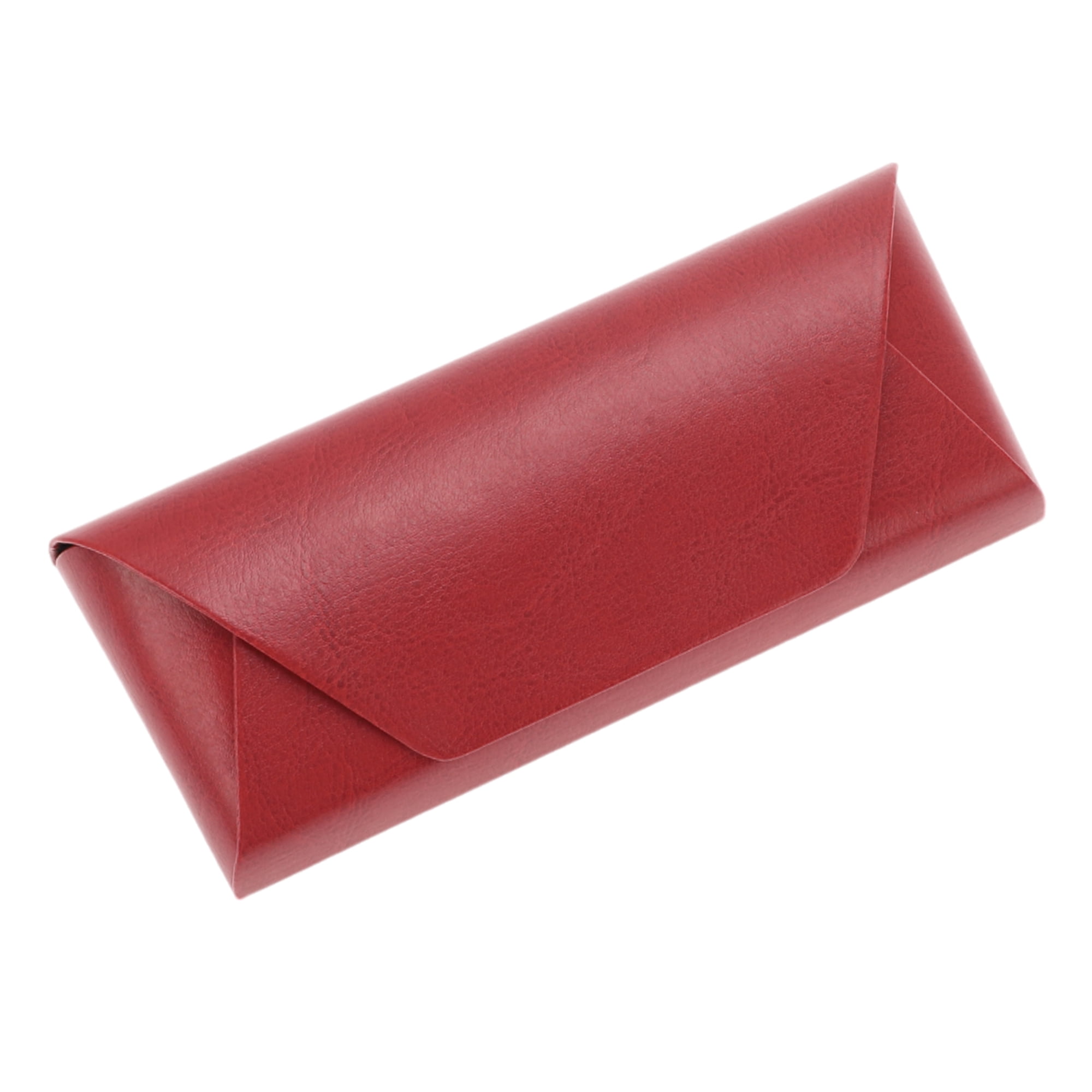 Unique Bargains Anti-pressure Eyeglasses Case Eyeglasses Storage Red