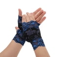 thumbnail image 1 of Unique Bargains Anti-slip Lace Manicure Gloves 1 Pair Blue, 1 of 6