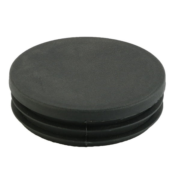 Unique Bargains Antislip Plastic Round 58mm Dia Chair Foot Cover Table Furniture Leg Protector Balck