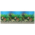 thumbnail image 1 of Unique Bargains Aquarium Background Poster Double-sided Fish Tank Background Decorative Pictures PVC 40.16"x15.75", 1 of 7
