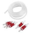 thumbnail image 1 of Unique Bargains Aquarium Part Aquarium Fish Tank Silicone Air Hose Oxygen Tubing Pipe Check Valve, 1 of 3