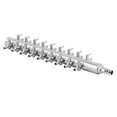 thumbnail image 1 of Unique Bargains Aquarium Fish Tank Stainless Steel 18 Way Outlet Water Air Flow Control Valve, 1 of 3