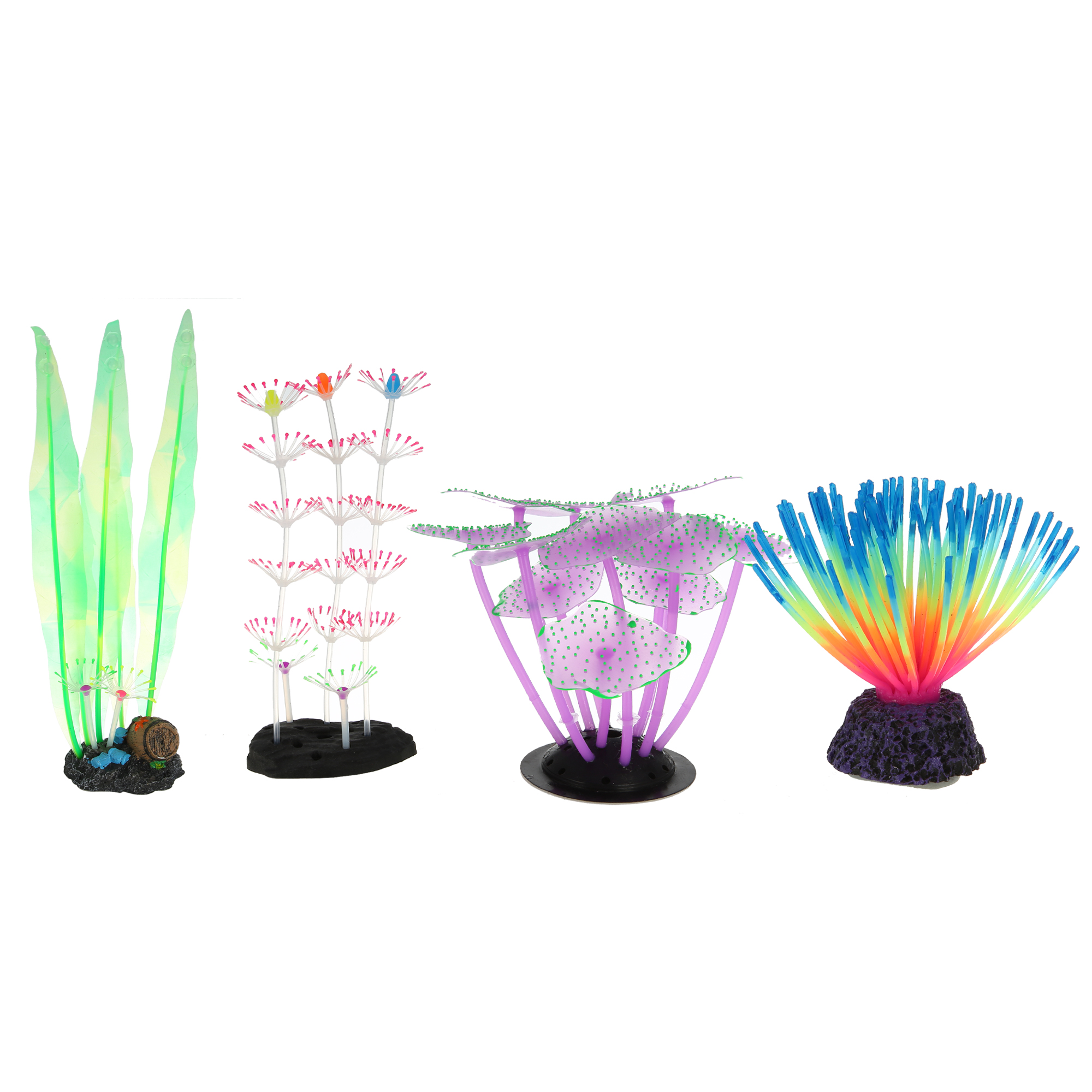 Unique Bargains Aquarium Plants Kit Fish Tank Plants Coral Fake