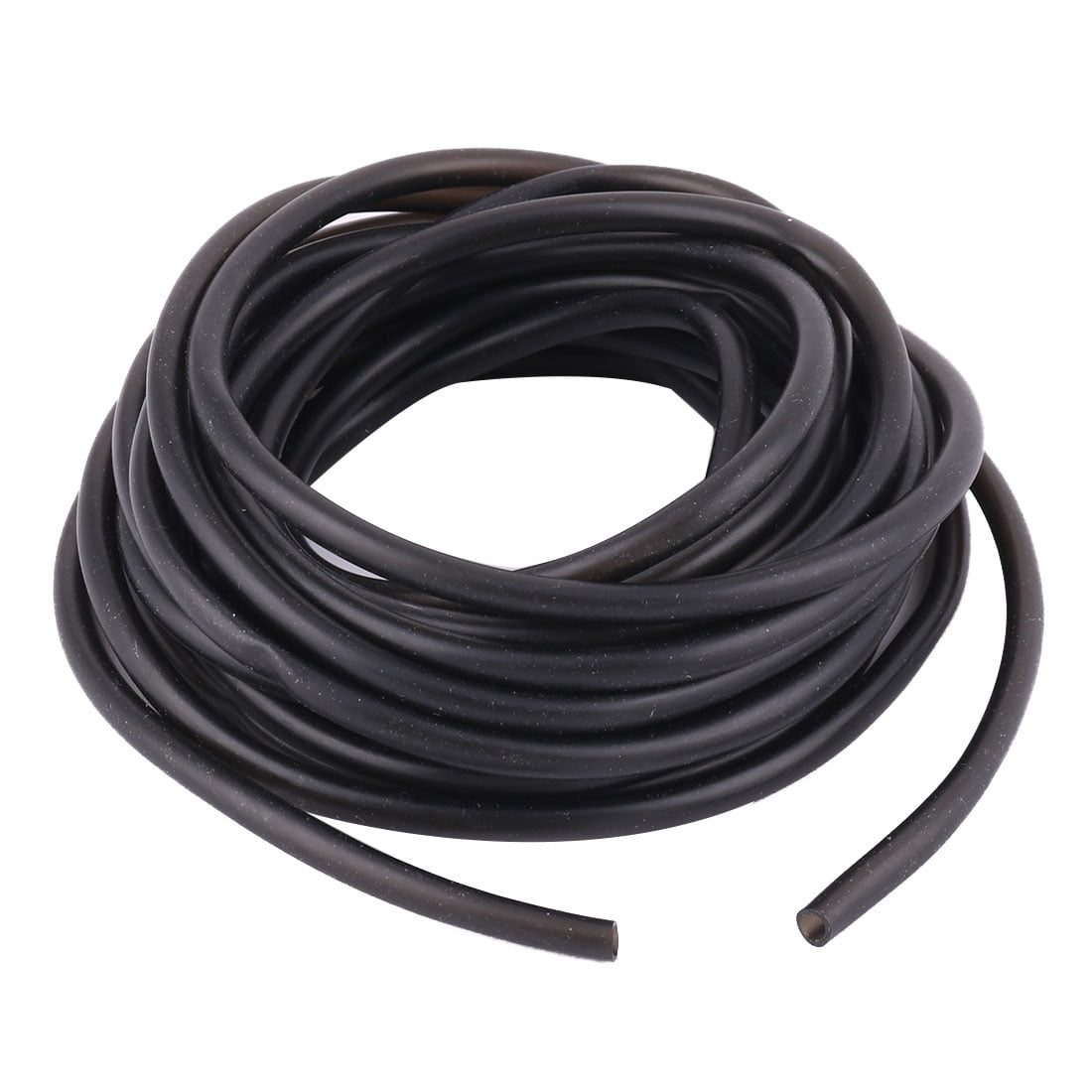 REGALWOVEN Aquarium Underwater Rubber Flexible Oxygen Air Tube Pipe Black 6.4M Long