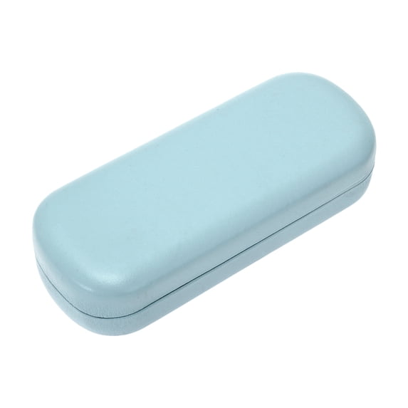 Unique Bargains Arc Portable Eyeglasses Storage 6.5"x2.56"x1.46" Light Blue