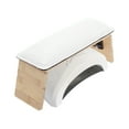 thumbnail image 1 of Unique Bargains Arm Rest for Nails Tech Comfortable Supportive Design Nail Arm Rest Cushion Nail Arm Rest Non-Slip Manicure Hand Rest Stand White 1 Set, 1 of 7