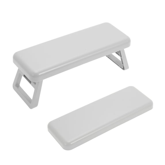 Unique Bargains Arm Rest for Nails Tech Foldable Hand Stand for Nail Tech Nail Arm Rest Manicure Nail Arm Rest with Bracket for Nail Salons Technician Gray