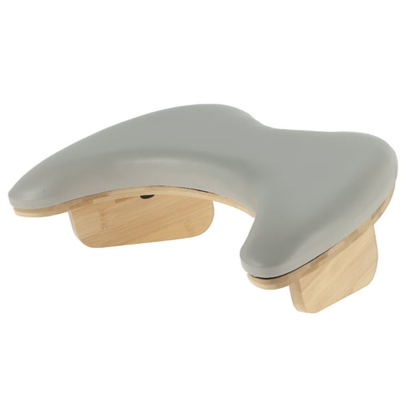 Unique Bargains Arm Rest for Nails Tech U Shaped Nail Arm Rest Manicure Hand Rest With Detachable Brackets Gray