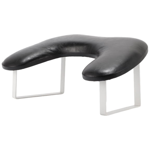 Unique Bargains Arm Rest for Nails Tech U Shaped with Detachable Brackets with Stable Base Arm Rest Pillow Black