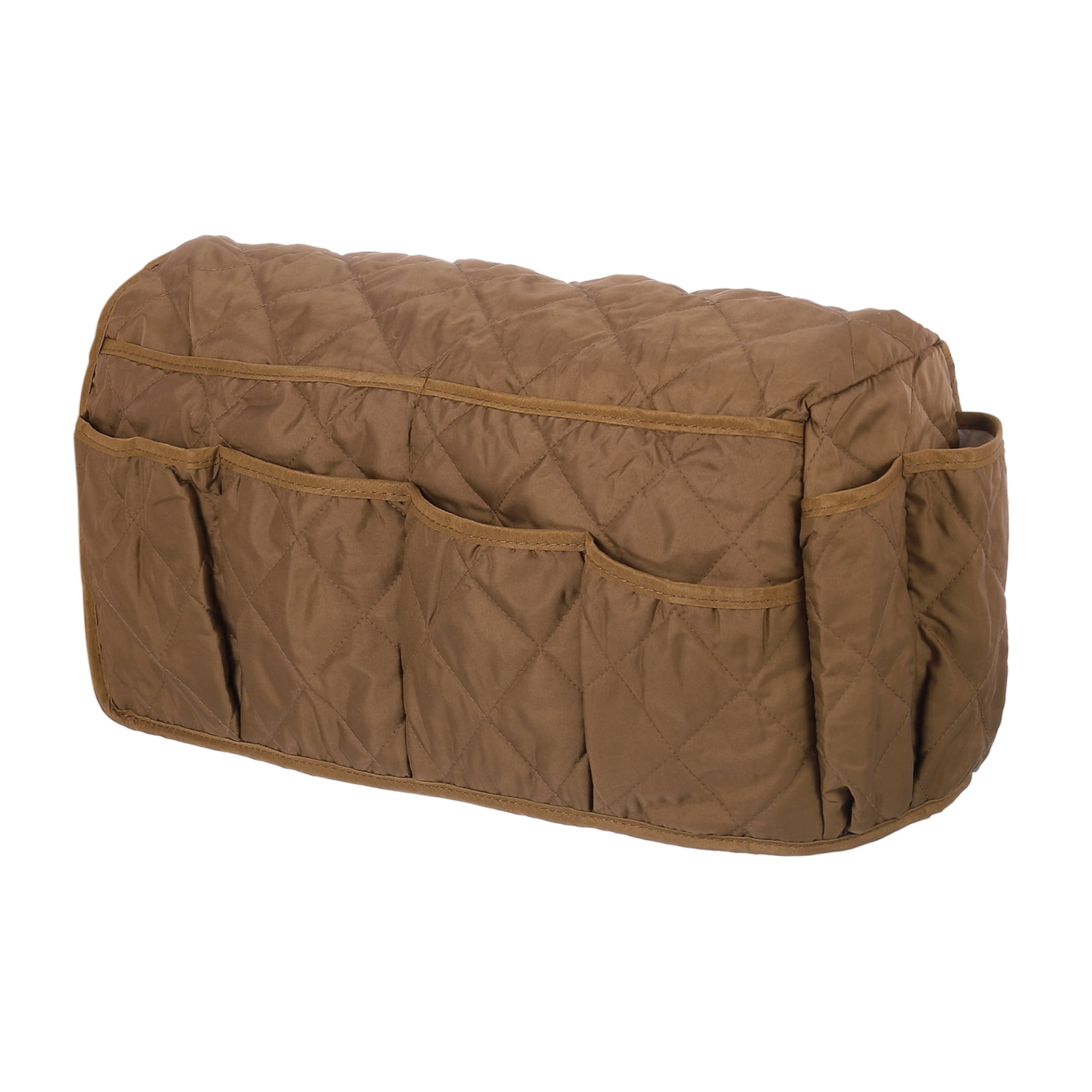 Unique Bargains Cotton Armrest Organizer Non-Slip Caddy for Sofa Couch Coffee
